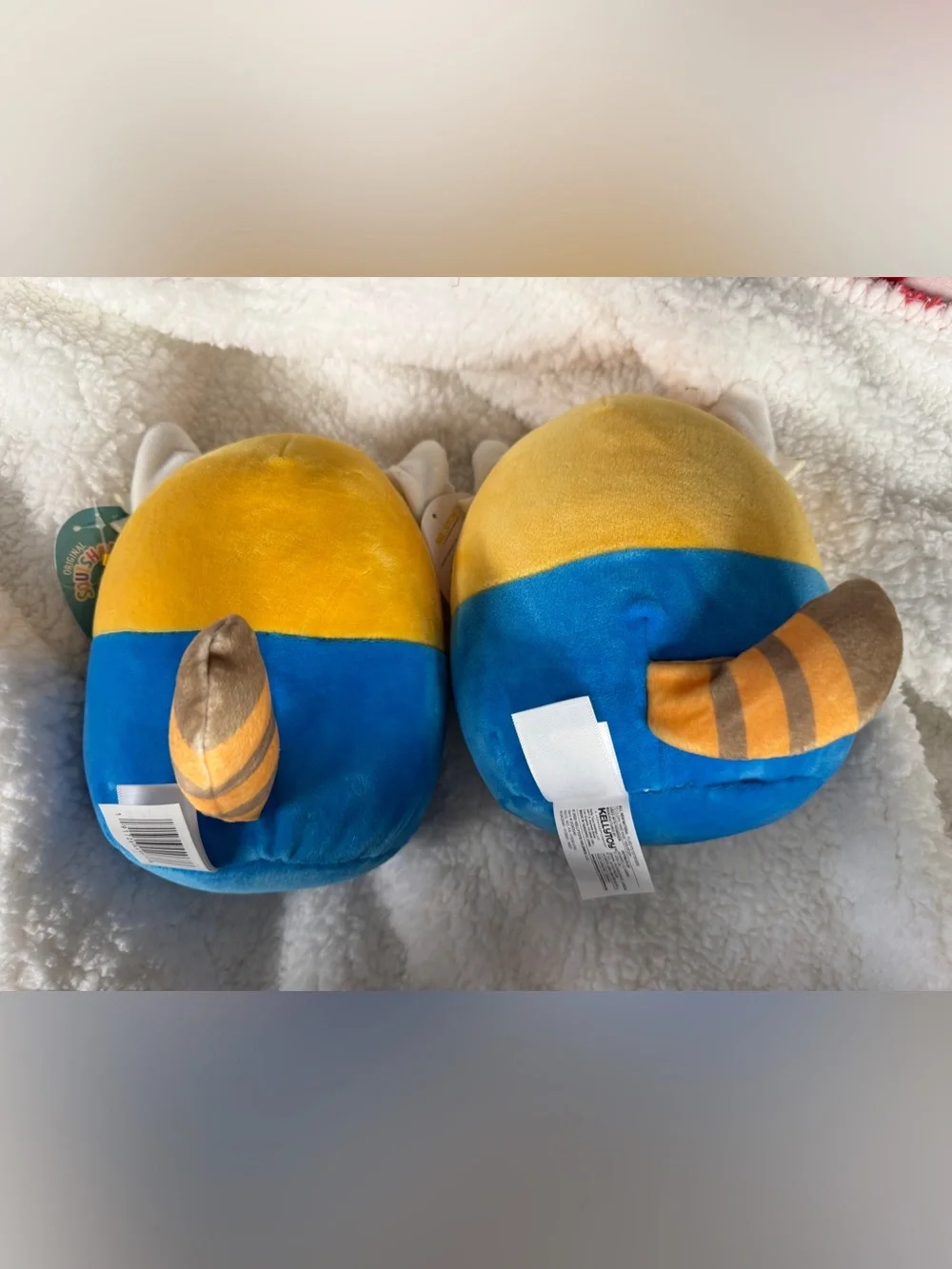 Aggretsuko Plush Pair - Yellow & Blue Soft Plush Toys